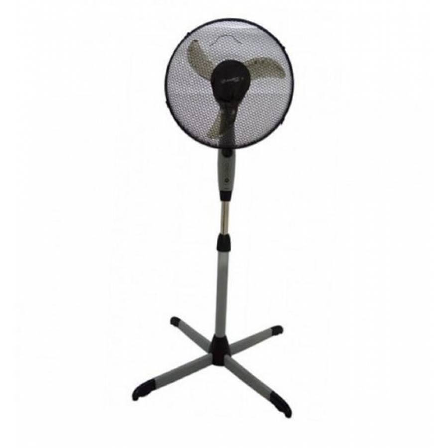 Ventilator Profesional Hausberg Cu Picior Programabil  , Putere De 45 W , Oscilatie Automata , Programator 1-2 Ore , Programabil