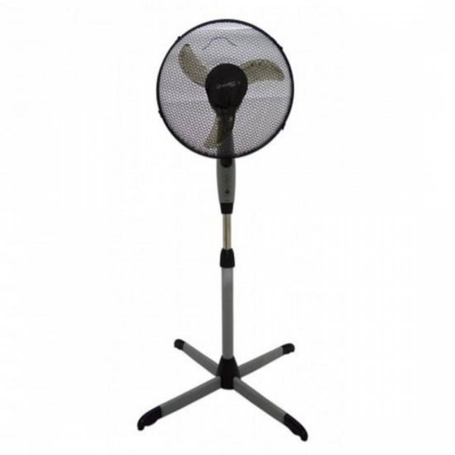 Ventilator Profesional Hausberg Cu Picior Programabil  , Putere De 45 W , Oscilatie Automata , Programator 1-2 Ore , Programabil