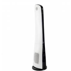 Ventilator Profesional Tip Stalp, Putere Mare De 45 W, Inaltime De 110 Cm, 3 Moduri De Functionare, Nivel De Zgomot 62 Db, Culoare Alb/negru