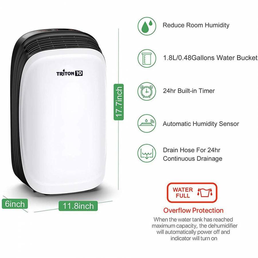 Dezumidificator Aer Triton 10 pana La 35 M2