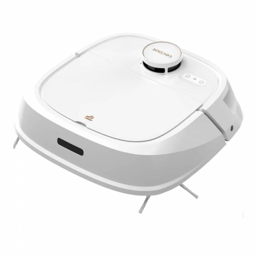 Tecbot M1  Aspirator Robot Cu Spalare Auto Clatire Rolamop alb