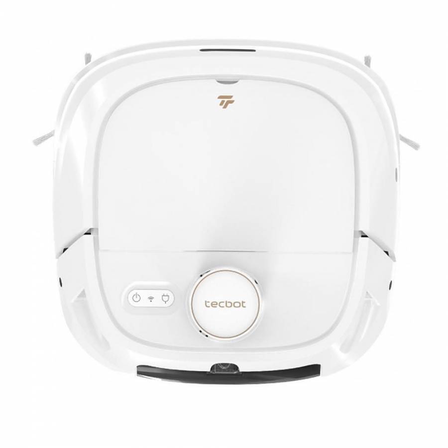 Tecbot M1  Aspirator Robot Cu Spalare Auto Clatire Rolamop alb