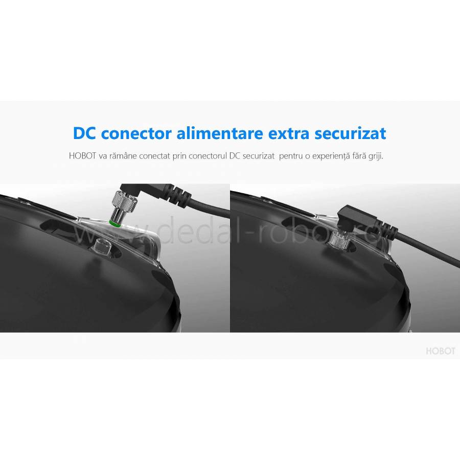 Hobot 388  Robot Curatare Geamuri Cu Pulverizator Ups incorporat Aplicatie Mobila