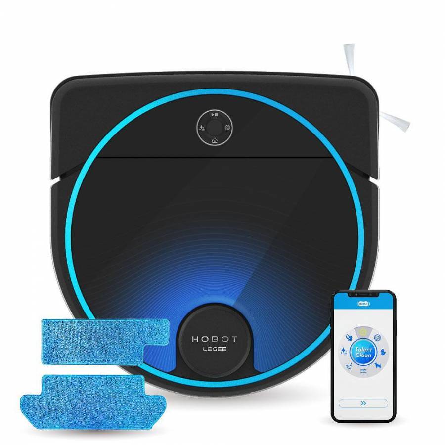 Hobot Legee 7 robot Aspirator Mop Harta 5g Si 24g Wifi Siri/ok Google Voce Creativa 2700 Pa