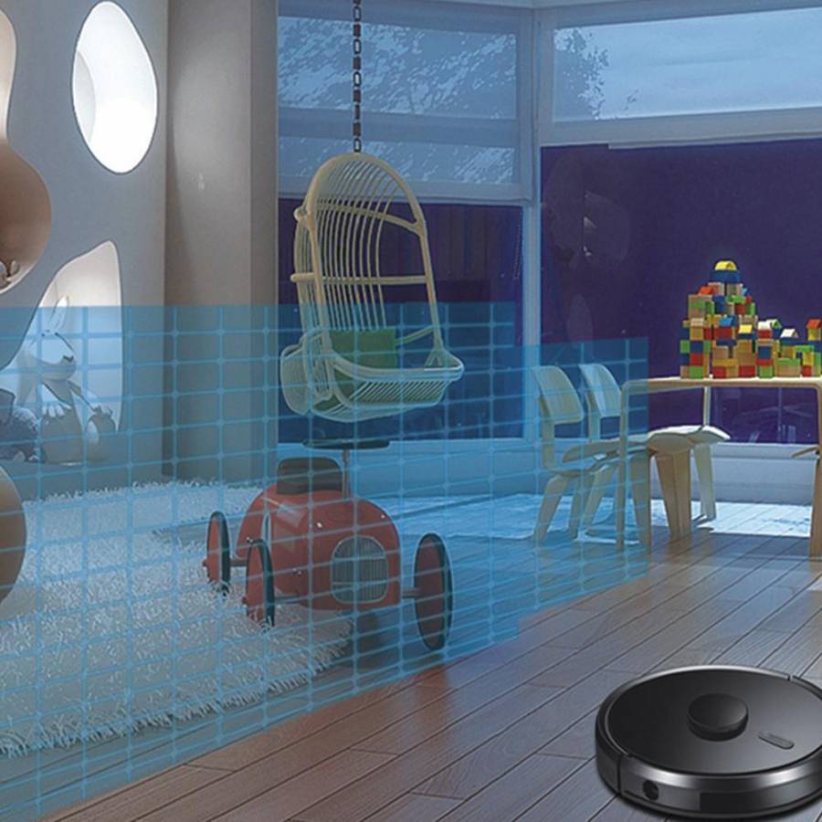 Magnum One  Aspirator Robot Aplicatie In Lbromana Negru