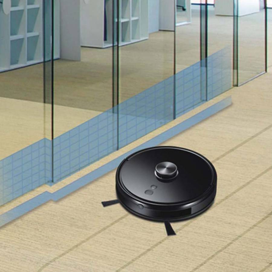 Magnum One  Aspirator Robot Aplicatie In Lbromana Negru