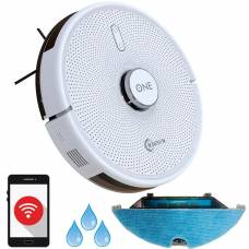 Magnum One  Aspirator Robot Cu Mop Aplicatie In Lbromana Alb