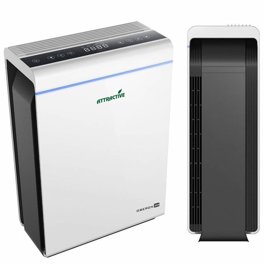 Purificator Aer Oberon 350 pana La 4565m2 Lampa Uvc Ionizator Wifi