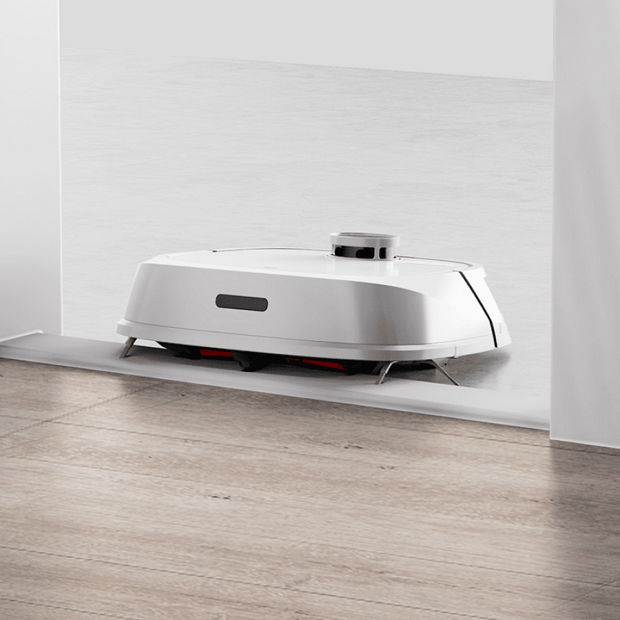 Tecbot M1  Aspirator Robot Cu Spalare Auto Clatire Rolamop alb