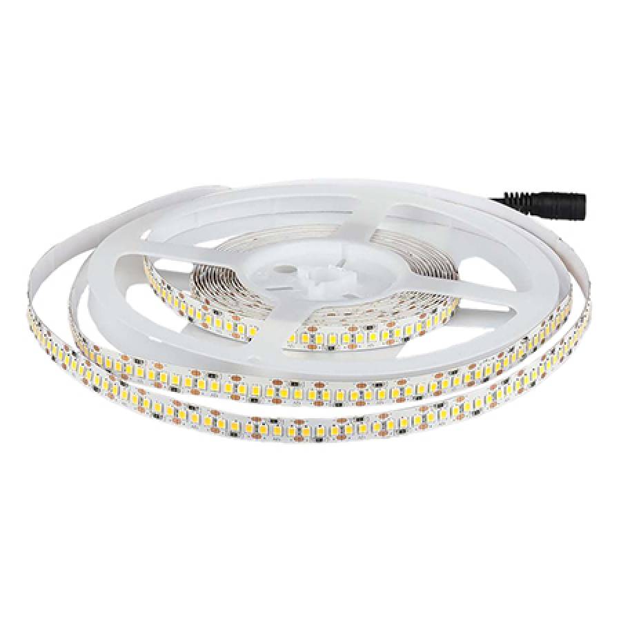 Benzi LED puternice, lumina alba rece, lungime 5 metri.