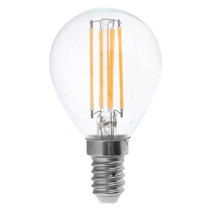 Bec LED E14 cu filament cald 4W 3000K