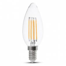 Bec LED E14, 4W, Alb Cald, 3000K