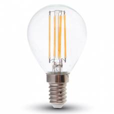 Bec Led Filament E14 6w 2700k Alb Cald