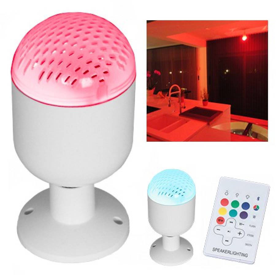 Bec LED RGB E27 cu difuzor incorporat 5W