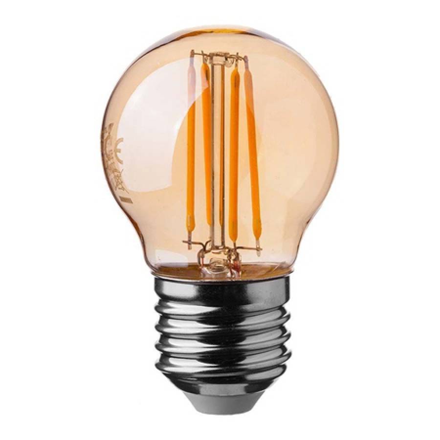 Bec Led E27 4w Filament Alb Cald 2200K