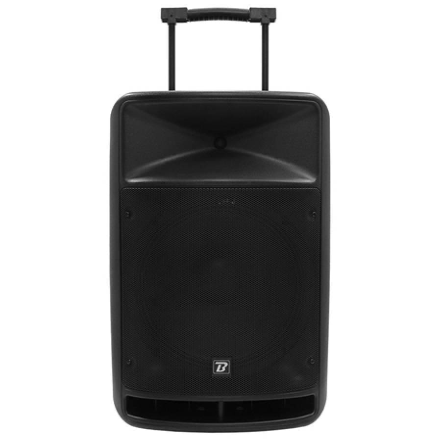 Boxa Portabila 15/38cm + Tweeter 350w Bt/usb/fm/sd + 2mic Vhf