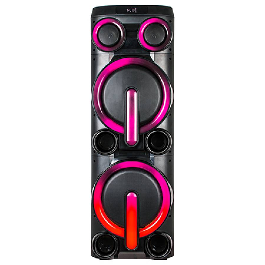 Boxa Portabila 2x10w Bluetooth/aux/usb + Mic Wireless Uhf