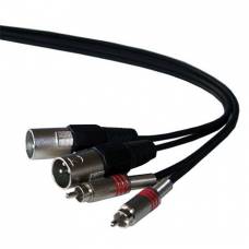 Cablu RCA-XLR Stereo 1.5m