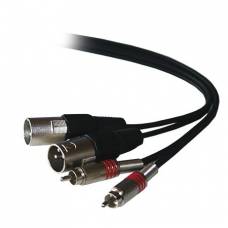 Cablu audio RCA-XLR tata/tata 5m