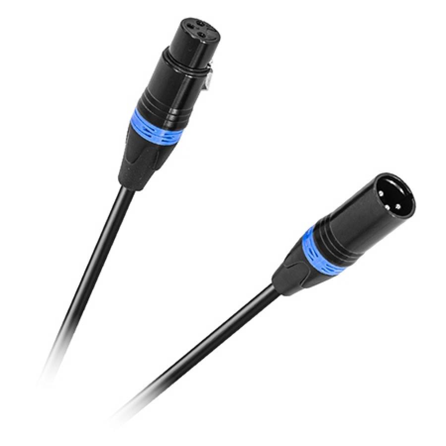 Cablu XLR DMX 0.6m tata-mama