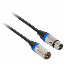 Cablu audio XLR profesional 0.6m pentru conectare de înaltă calitate.