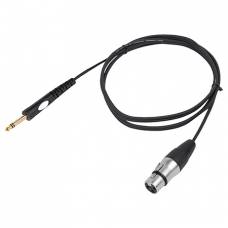 Cablu XLR stereo 3m, mama - jack 6.35mm tata