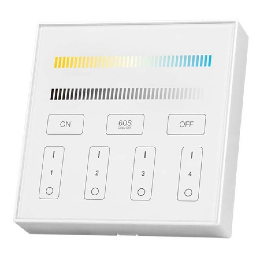 Controler Banda Led Wi-fi 4 Zone - Alb