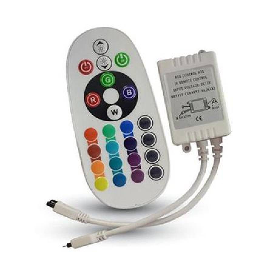 Controler LED RGB cu 24 butoane