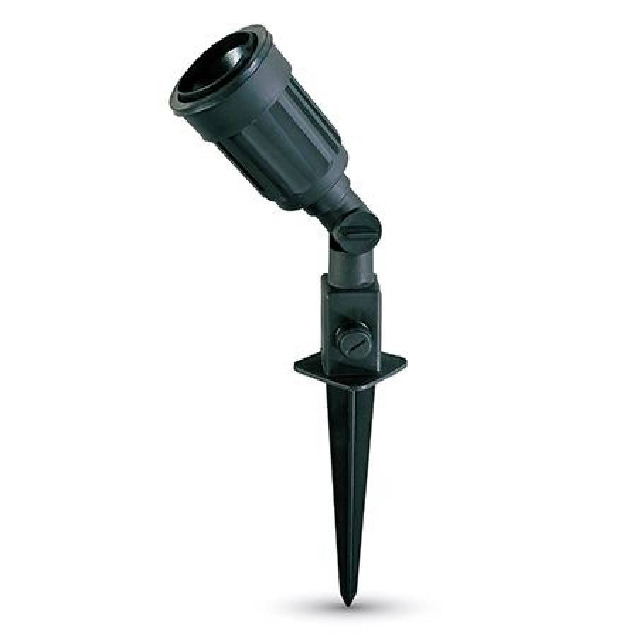 Lumina Gradina Fixare E27 Negru