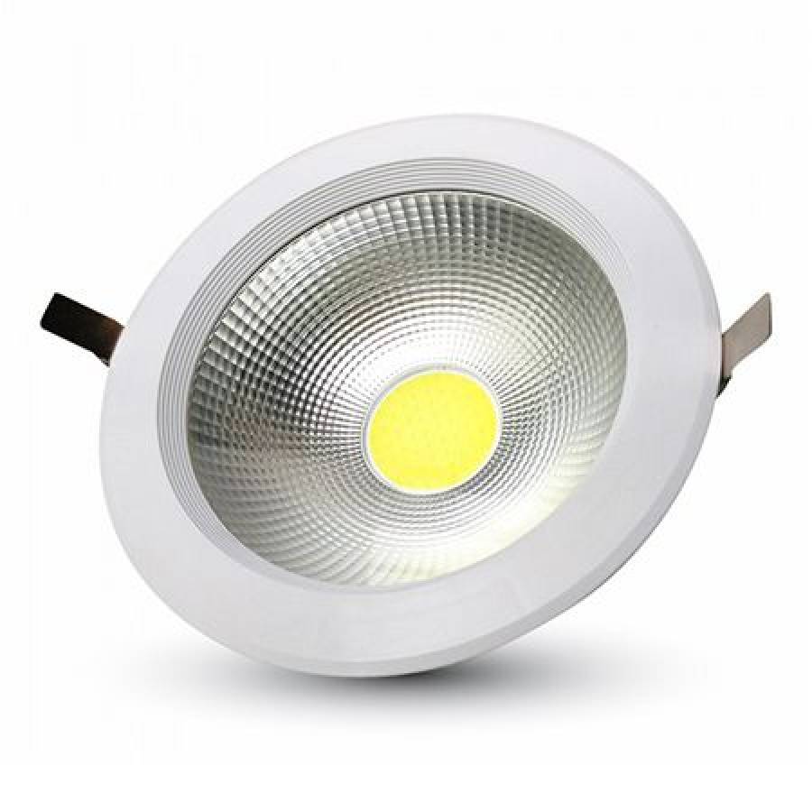 Spot iluminare LED COB, 20W, 6000K, diametru 182mm