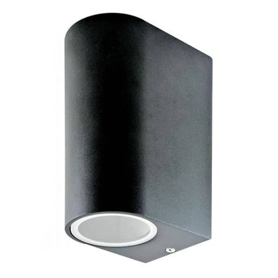 Lumina Exterior Soclu 2xgu10 - Negru