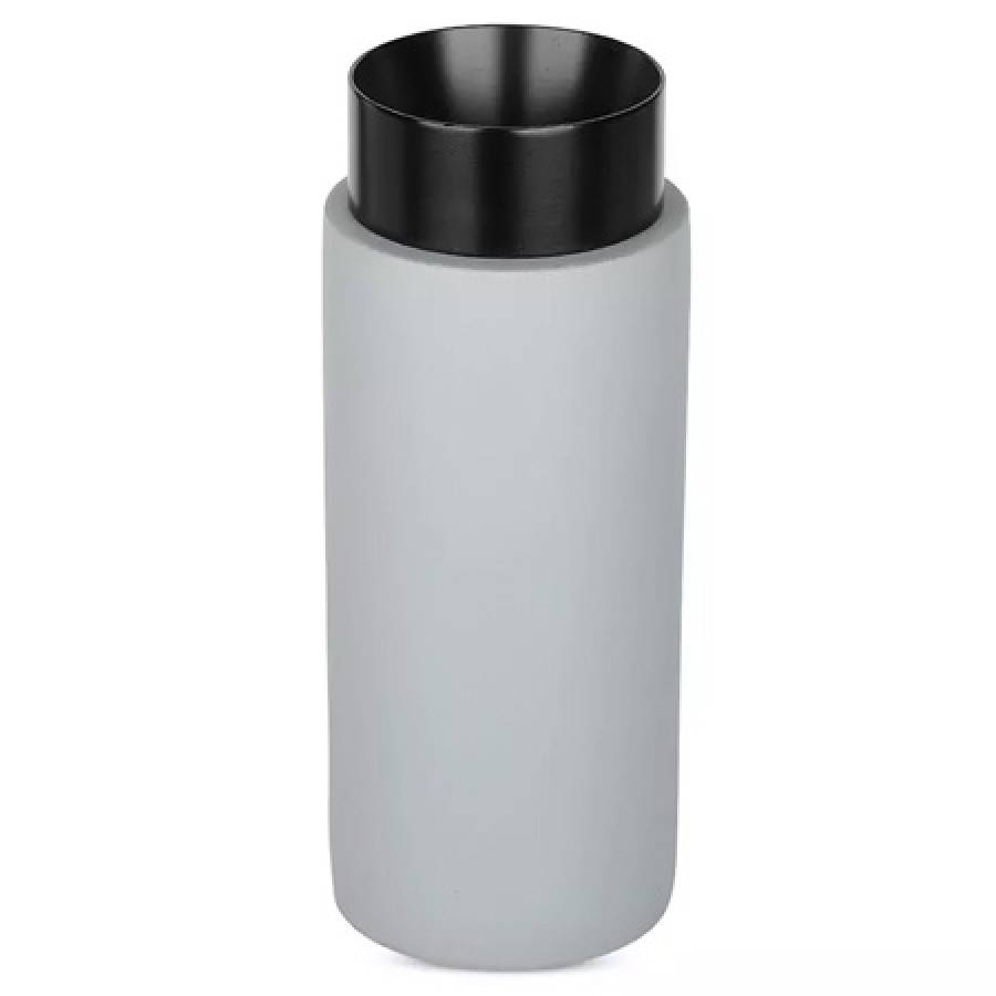 Corp de iluminat spot GU10, material gips/metal, culoare negru/gri