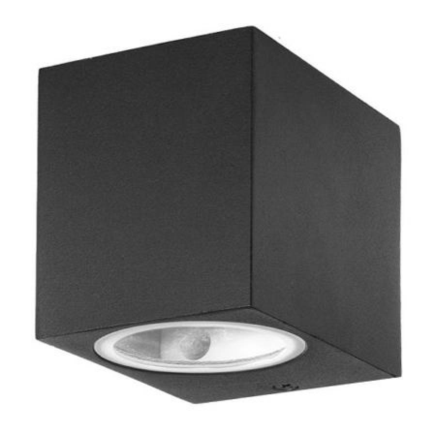 Corp Iluminat Perete GU10 IP44 - Negru