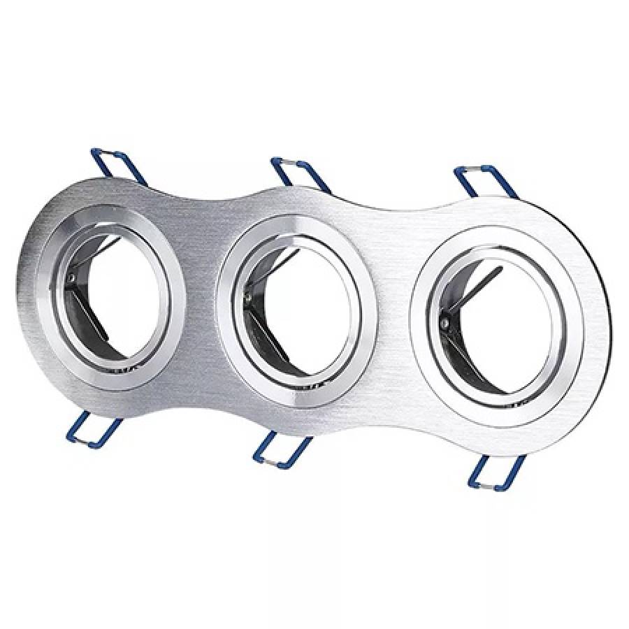 Spot LED reglabil din aluminiu, economie energie, montaj încastrat