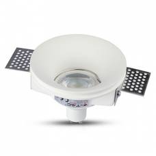 Aplica Tavan Alb cu Spot LED Gu10 - Din Gips