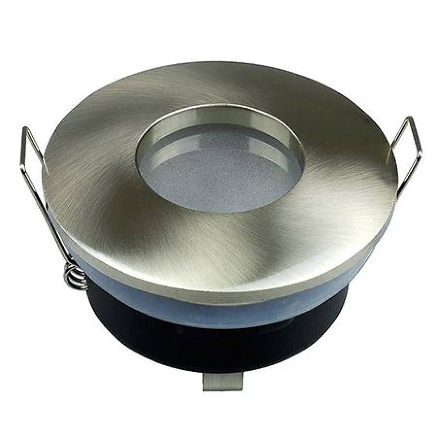 Lampa Spot Circulara GU10 - Crom Mat