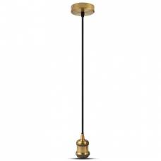 Lustră Pendul Metalic Iluminat 60W IP20 Aur/Brnz