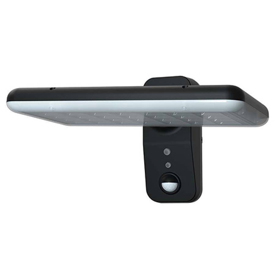 Lampa solara exterioara LED 15W - culoare lumina reglabila (4000K - 6000K) - negru.