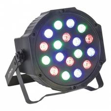Proiector Par LED RGB 18x1w cu Control DMX