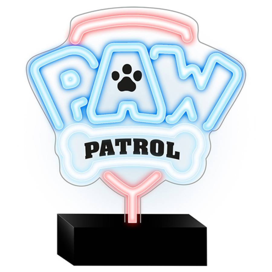Led Neon Paw Patrol Logo - Lumina magica pentru copii!