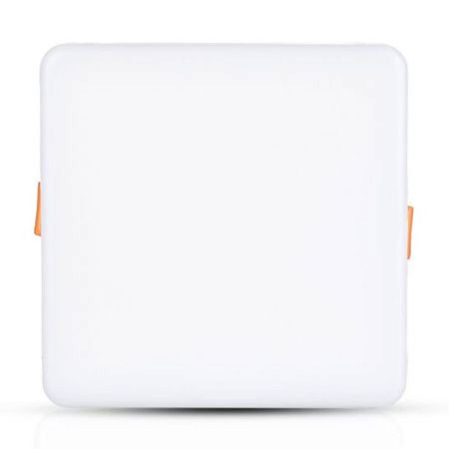 Panou LED Ajustabil - Patrat, Alb Neutru, 12W