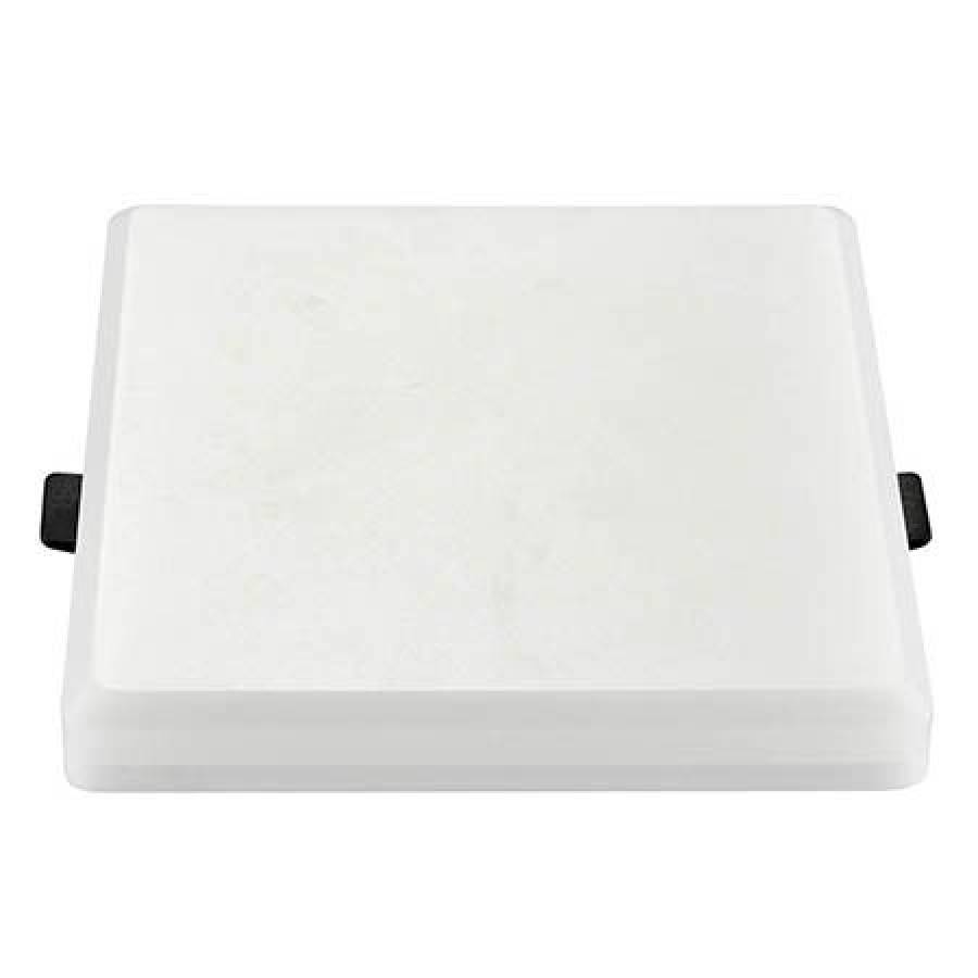 Panou LED Patrat Fara Rama, 15 W Alb Rece