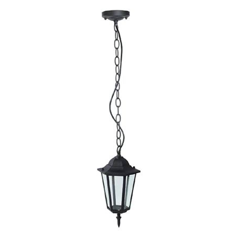 Lampă Pendul Exterior Negru Mat, E27, IP44