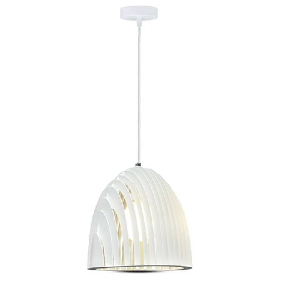 Pendul Tavan Alb, Soclu E27 - Stil Metalic