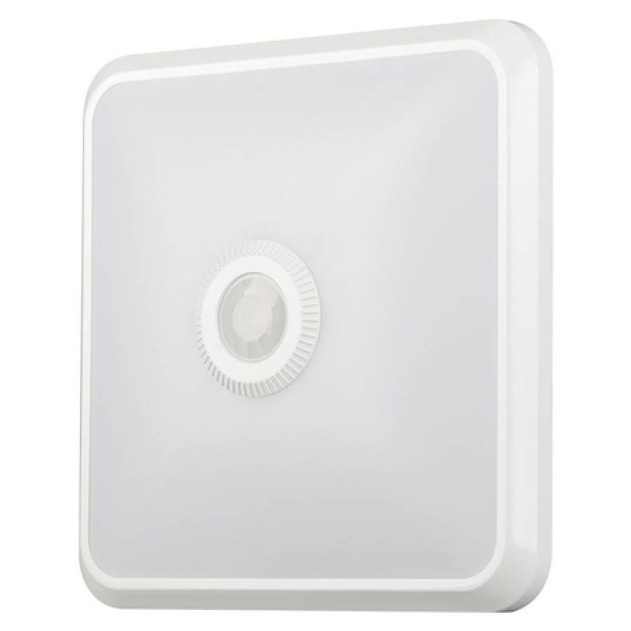 Plafoniera Led 12w Ip20 Senzor De Miscare 3in1 - Alb