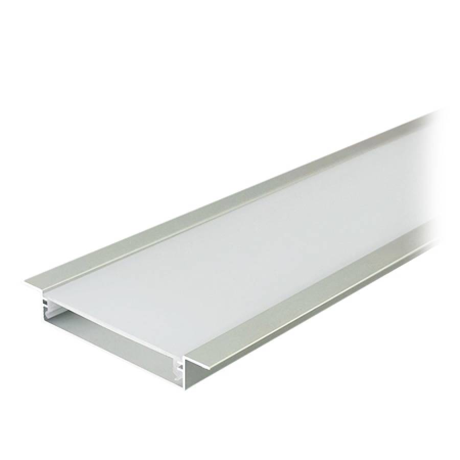 Profil aluminiu banda led 2m - design modern minimalist.