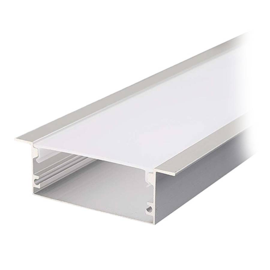 Profil din Aluminiu pentru Banda LED 2 metri, 50x20mm.