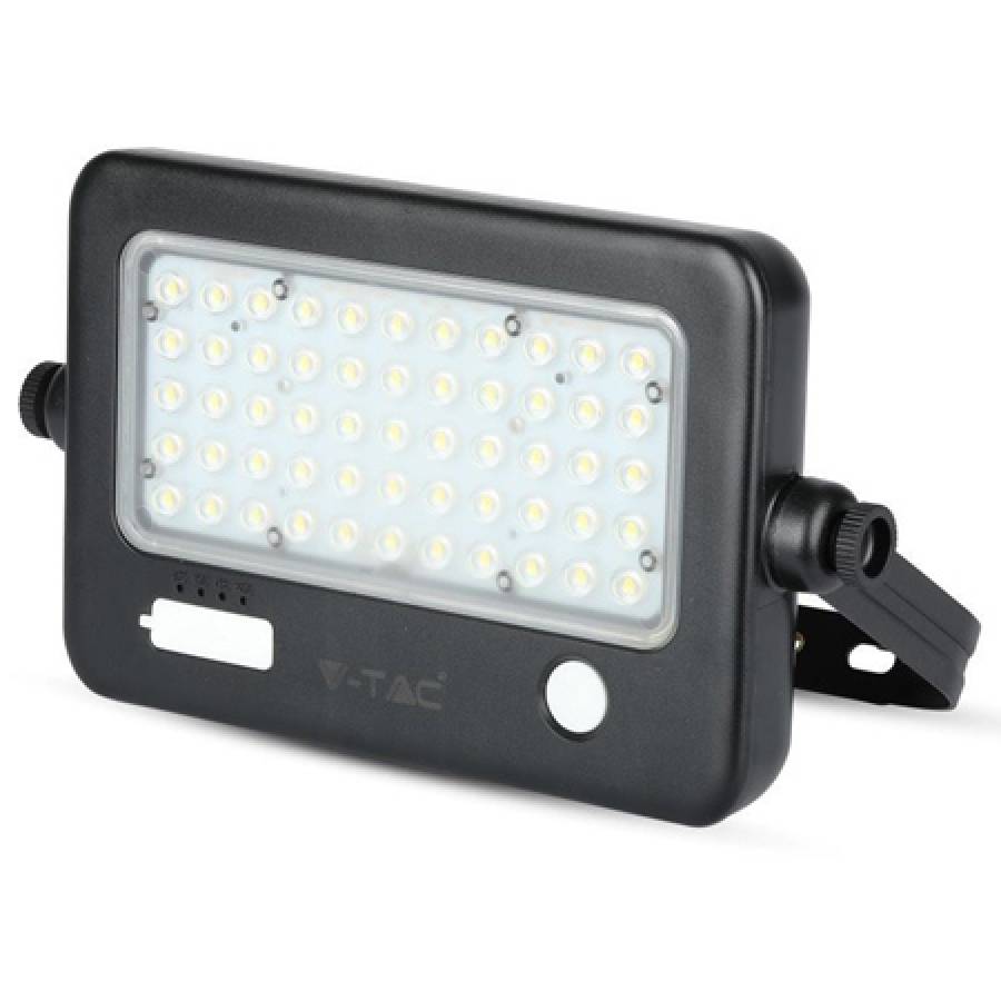 Reflector Led 10w Alb Neutru, Încărcare Solară, IP65