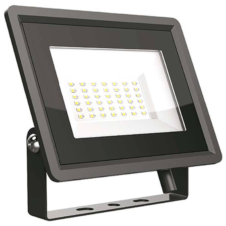 Reflector LED SMD 30W 4000K IP65 - Negru.