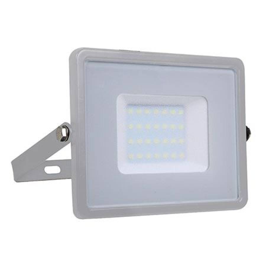 Reflector LED 30W, IP65, Samsung, Alb Rece